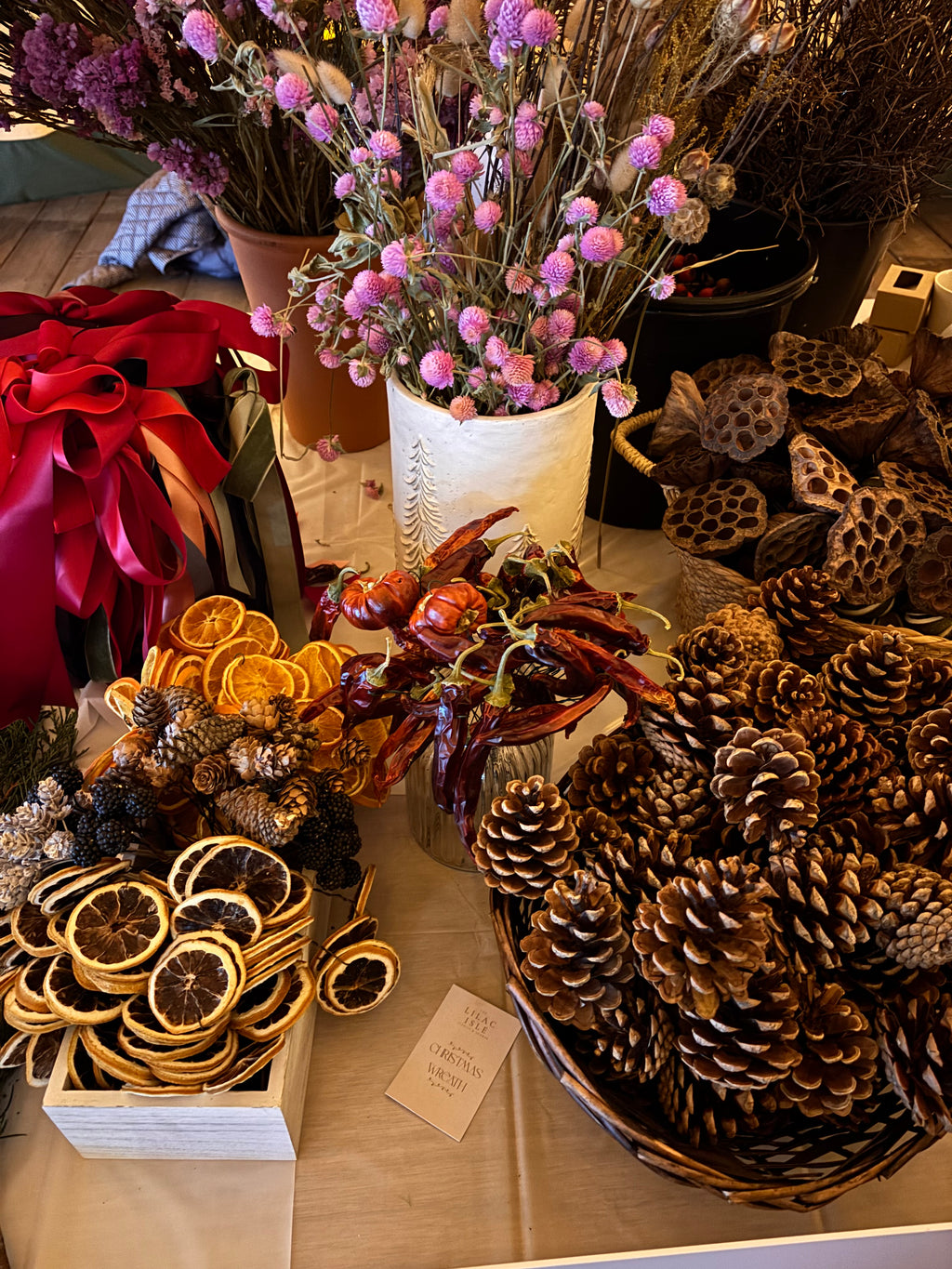 Christmas wreath workshops