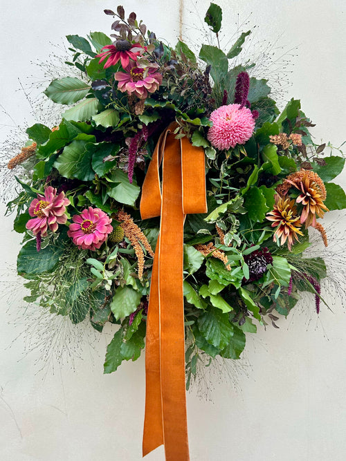 Autumn Wreath workshop