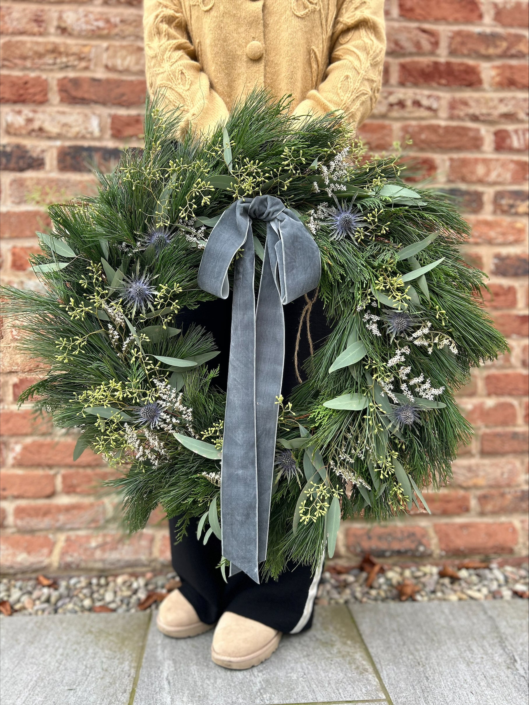 Winter Christmas Wreath