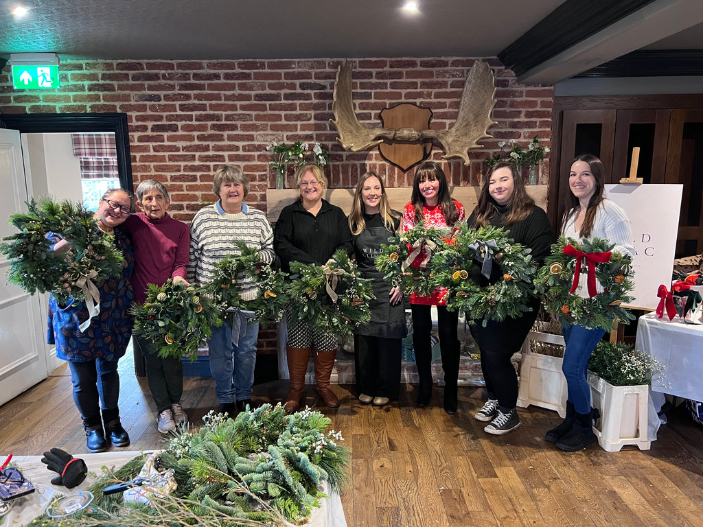 Christmas wreath workshops